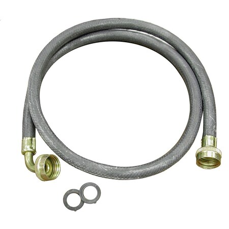 JONES STEPHENS 5' Washing Machine Hose, With 90 DEG Elbow J04105